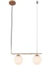 Люстра ESCADA 1163/2S E27*5W BLACK/GOLD