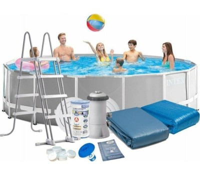 Бассейн каркасный INTEX Бассейн каркасный 305х76см.Круглый,белый . (в коробке) Арт.26700NP