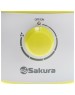 Увлажнитель воздуха SAKURA SA-0609WY белый/желтый