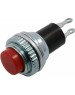 REXANT (36-3331) ВЫКЛЮЧАТЕЛЬ-КНОПКА МЕТАЛЛ (ON)-OFF 220V 2А (2С) O10.2, КРАСНАЯ