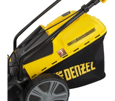 Газонокосилка бензиновая DENZEL Газонокосилка бензиновая GLD-460SP, 146 куб.см., шир. 46 см,привод,7 уров.,травосб. 50 л 58803