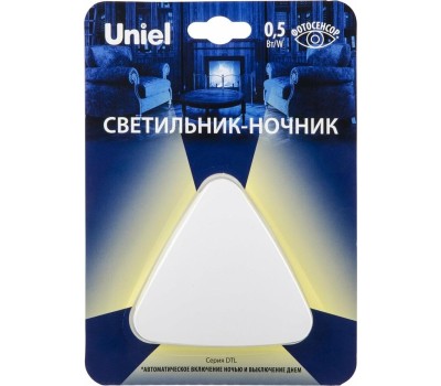 ЭЛЕКТРИКА UNIEL (UL-00007223) DTL-320 Треугольник/White/Sensor