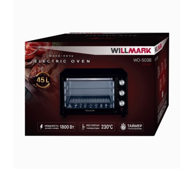 Мини печь электрическая WILLMARK WO-503B