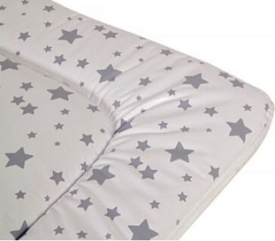 Матрас POLINI Матрас для пеленания Polini kids Звезды на комод, 77х72 см, белый-серый (1кор)
