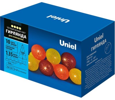 Гирлянда UNIEL (UL-00008668) ULD-S0135-010/STB/2AA WARM WHITE IP20 TANGLES-3