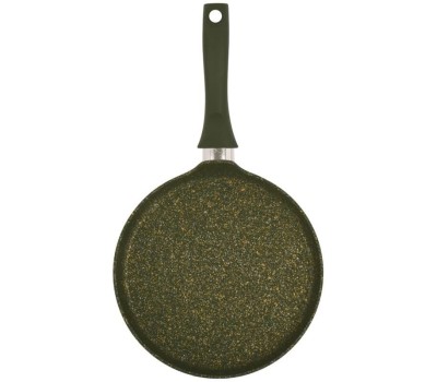 Сковорода KUKMARA сб220tsml а/пр литая блинная 22см TRENDY STYLE MALACHITE
