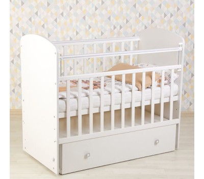 Кроватка ФЕЯ Кроватка детская Фея 750, белый (2 кор)