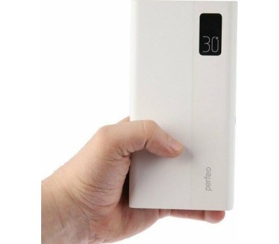 Power bank PERFEO (PF_D0162) MOUNTAINS - 30000 mAh , белый