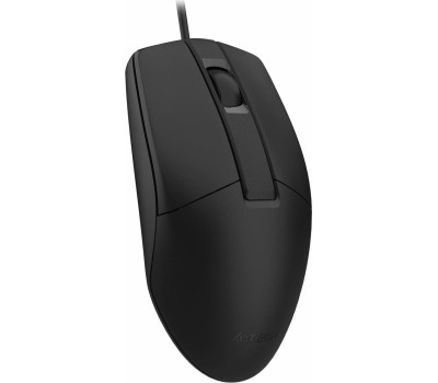 A4TECH OP-335S черный оптическая (1200dpi) silent USB (3but)