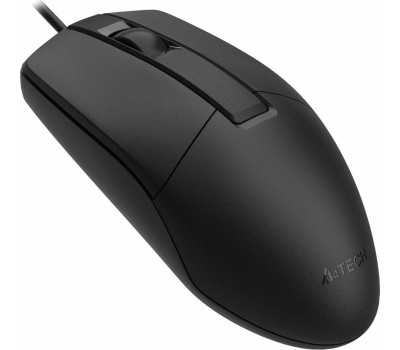A4TECH OP-335S черный оптическая (1200dpi) silent USB (3but)