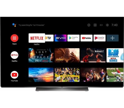 55 Телевизор HAIER H55S9UG PRO, OLED, 4K Ultra HD, серебристый, СМАРТ ТВ, Android TV