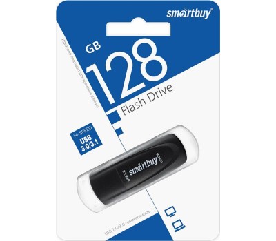 USB-флеш SMARTBUY (SB128GB3SCK) UFD 3.0/3.1 128GB Scout Black