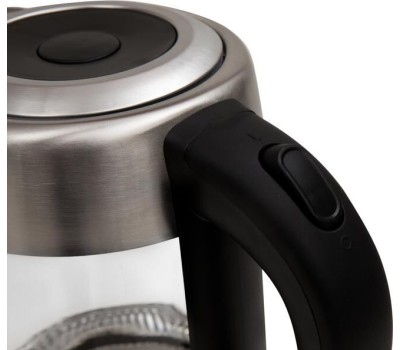 Чайник электрический OASIS K-7GS стальной+черный 1,7л. 2200Вт