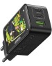 UGREEN Nexode зарядное устройство версия Genshin Impact USB-A+2*USB-C GaN Tech Fast Charger EU 65W- Black