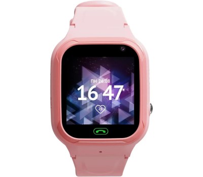 Смарт-часы AIMOTO Omega 4G с видеозвонком розовый 9250102