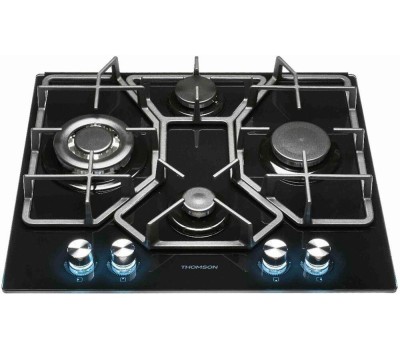 Газовая варочная поверхность THOMSON HG20-4I05 черный стекло