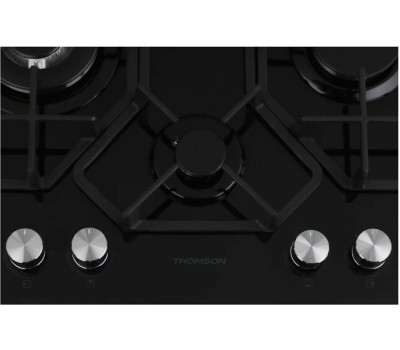 Газовая варочная поверхность THOMSON HG20-4I05 черный стекло