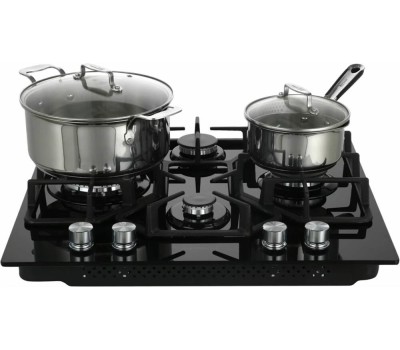 Газовая варочная поверхность THOMSON HG20-4I05 черный стекло