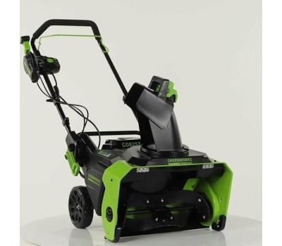 Снегоуборщик GREENWORKS Снегоуборщик GD82STK5, аккумуляторный, 5Ач [2602507ub]