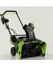 Снегоуборщик GREENWORKS Снегоуборщик GD82STK5, аккумуляторный, 5Ач [2602507ub]