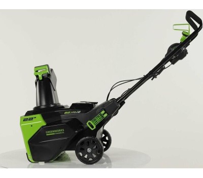 Снегоуборщик GREENWORKS Снегоуборщик GD82STK5, аккумуляторный, 5Ач [2602507ub]