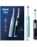 ORAL-B Набор электрических зубных щеток Pro Series 1, насадки для щётки: 2 шт, цвет: бирюзовый и черный [80714511]