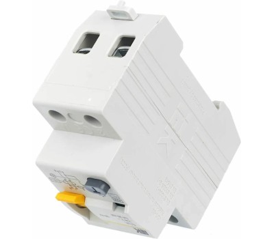 IEK Выключатель дифф. тока (УЗО) ВД1-63 (MDV10-2-063-030) 63A 2П 230В 2 модуля белый (упак.:1шт)
