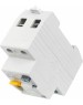 IEK Выключатель дифф. тока (УЗО) ВД1-63 (MDV10-2-063-030) 63A 2П 230В 2 модуля белый (упак.:1шт)
