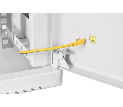 Электроника / Телекоммуникационные шкафы ЦМО Шкаф коммутационный ШРН-М-12.500.1 настенный, металлическая передняя дверь, 12U, 600x610x456 мм