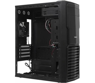 Корпус для ПК ZALMAN Корпус mATX ZM-T4 Plus, Mini-Tower, без БП, черный