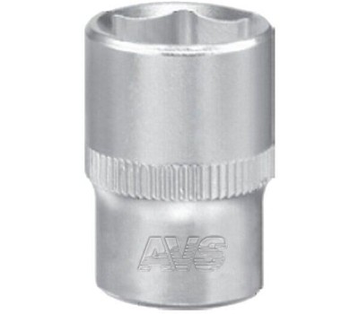 Головка торцевая AVS TOOLS Головка торцевая 6-гранная 1/4''DR (10 мм) AVS H01410