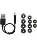 TWS наушники FIIO Наушники FW3, Bluetooth, внутриканальные, серый [80003302]