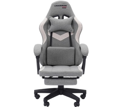Кресло компьютерное CHAIRMAN Офисное кресло CH26 ткань, серый (7162902)