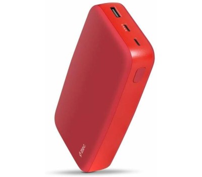 TTEC Внешний аккумулятор ChargeUp Pro 20.000mAh PD 20W Powerbank. Цвет: красный
