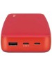 TTEC Внешний аккумулятор ChargeUp Pro 20.000mAh PD 20W Powerbank. Цвет: красный