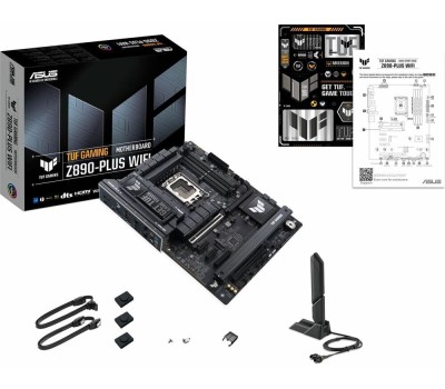 Материнская плата ASUS Материнская плата TUF GAMING Z890-PLUS WIFI, Socket LGA 1851, Intel Z890, ATX, Ret