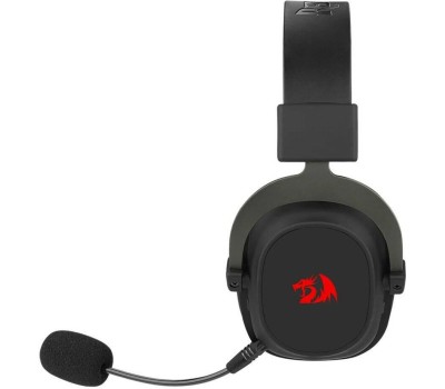 REDRAGON Гарнитура игровая Zeus Pro, для компьютера/мобильных устройств, накладные, беспроводные/Bluetooth/USB, черный [71880]