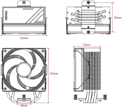 ID-COOLING Cooler FROZN A410 SE