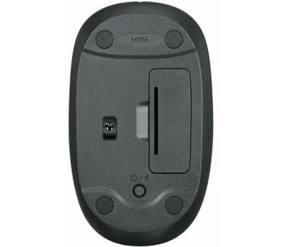 LOGITECH Мышь беспроводная M196 графит (BT, 1000dpi, 3but) (910-007315)