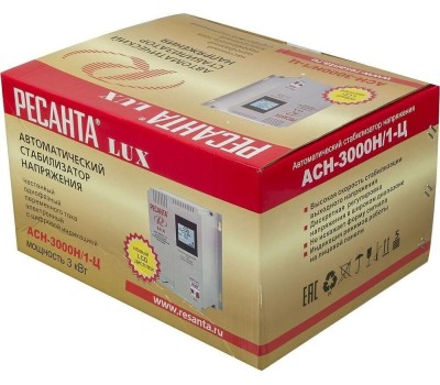 Стабилизатор РЕСАНТА ACH-3000H/1-Ц 63/6/21