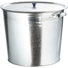 Бак РОССИЯ оцинкованный с крышкой (крышка с ручкой) 32л, без крана 67549