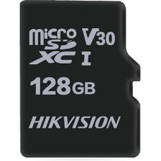 HIKVISION Карта памяти microSDXC UHS-I U1 128 ГБ, 92 МБ/с, Class 10, HS-TF-C1(STD)/128G/Adapter, 1 шт., переходник SD