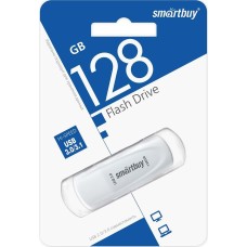 USB-флеш SMARTBUY (SB128GB3SCW) UFD 3.0/3.1 128GB Scout White