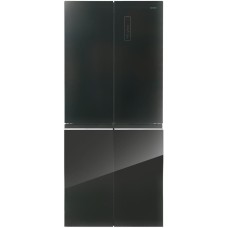 Холодильник Centek CT-1744 NF Black Glass total NF <415л (148л/267л)> 782х630х1825мм, Стекло, 4 дв