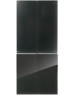 Холодильник Centek CT-1744 NF Black Glass total NF <415л (148л/267л)> 782х630х1825мм, Стекло, 4 дв