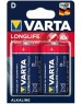 VARTA Батарея LongLife Max Power Alkaline D LR20 (2шт) блистер