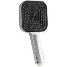 Лейка душевая GFMARK 6095 Лейка душевая массажная, квадратная, из высокопрочного АБС пластика, DIAMOND, цвет ХРОМ