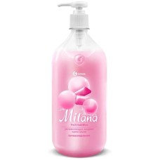 Жидкое мыло GRASS 125312 Milana fruit bubbles с дозатором (флакон 1000мл)