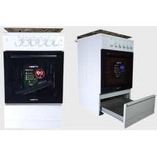 Комбинированная плита VESTA Valencia VKE 50 10-E Белый Ex с VD