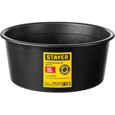 STAYER STRONG, 15 л, круглый строительный таз (06098-15)